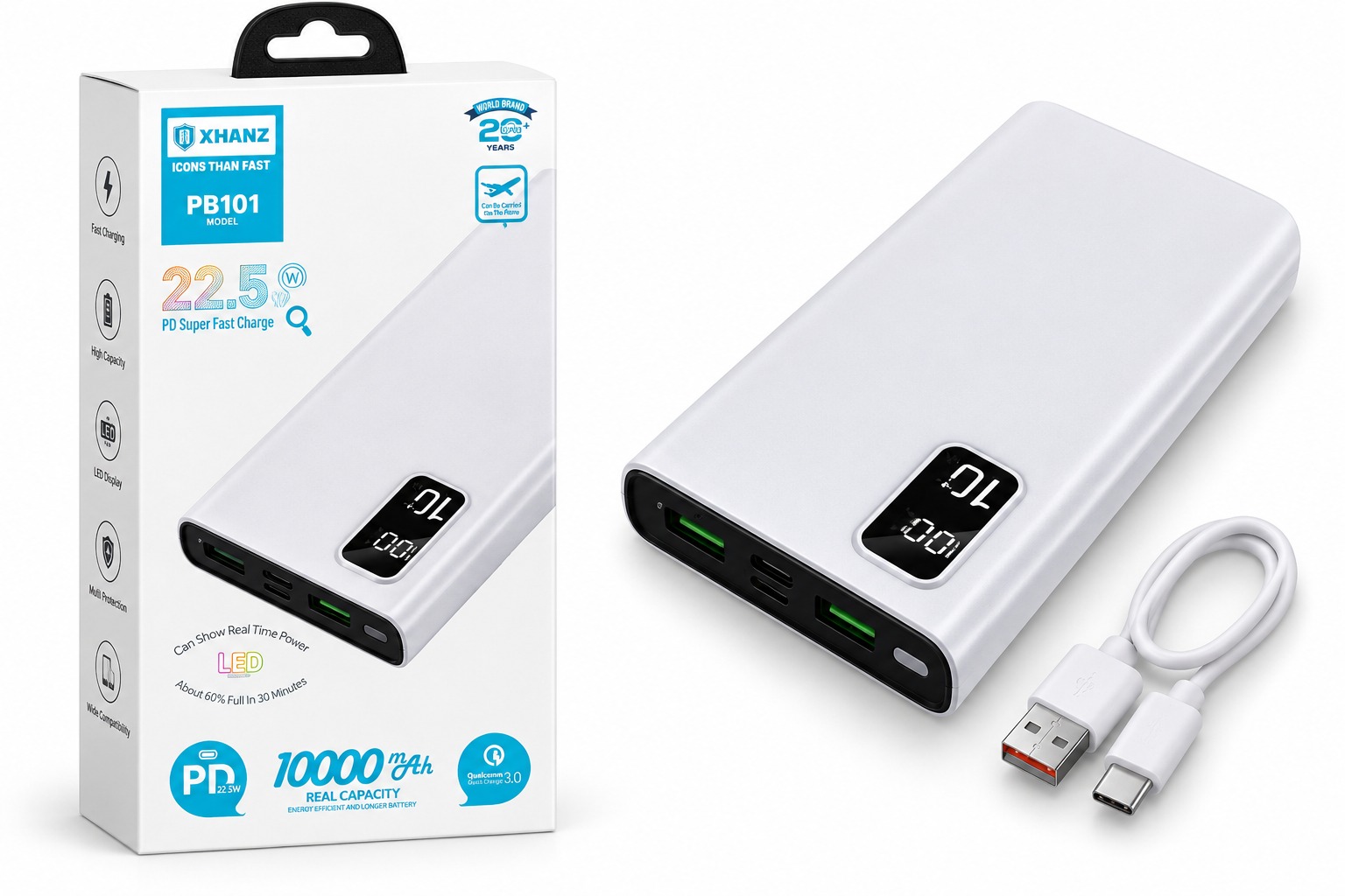 Batterie Externe XHANZ PB101 - 10000 mAh
