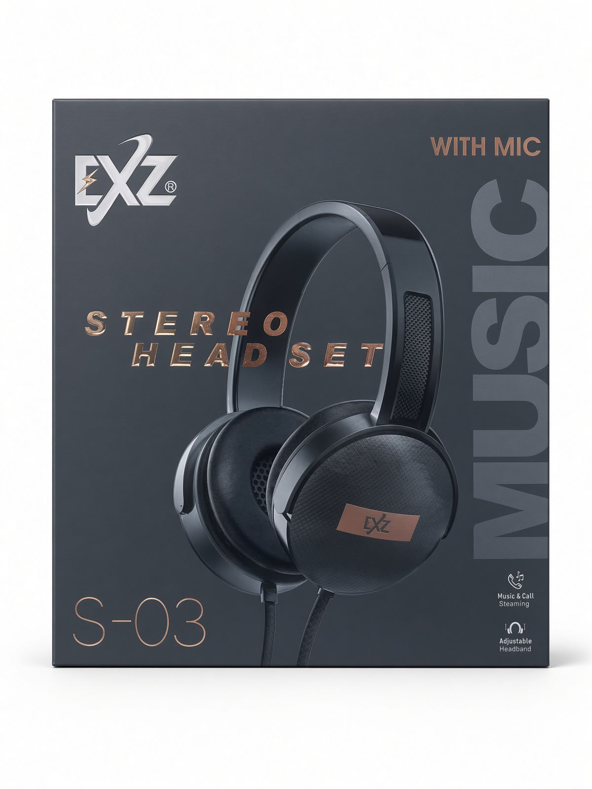 Casque EXZ S-03 Stereo Headset