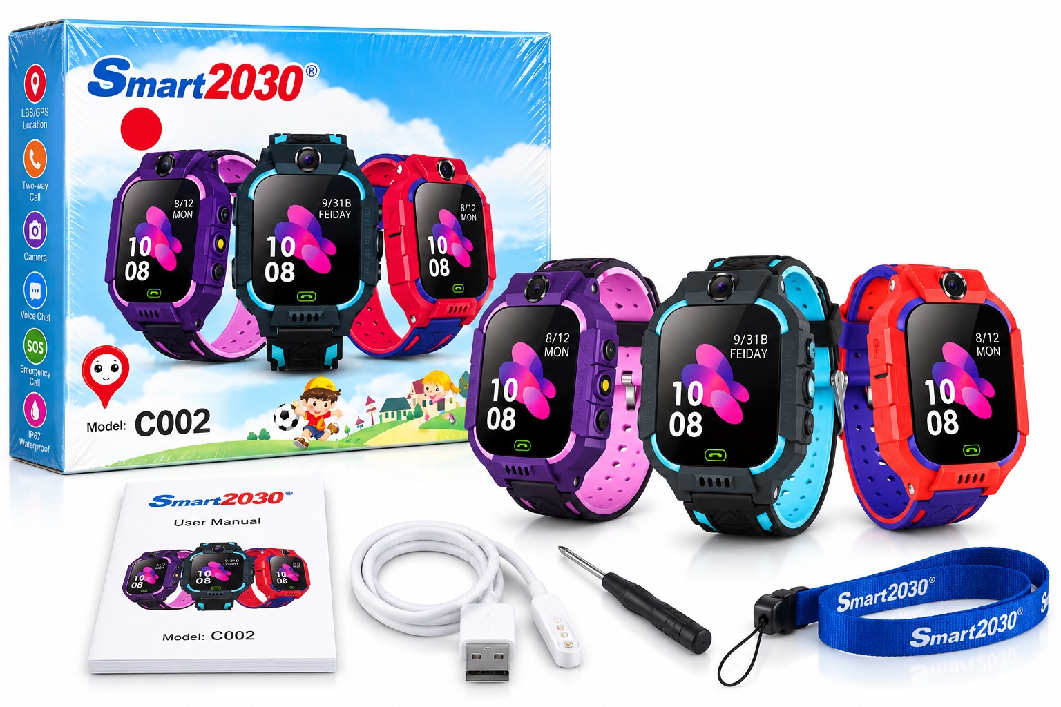 Montre Connectée pour Enfant