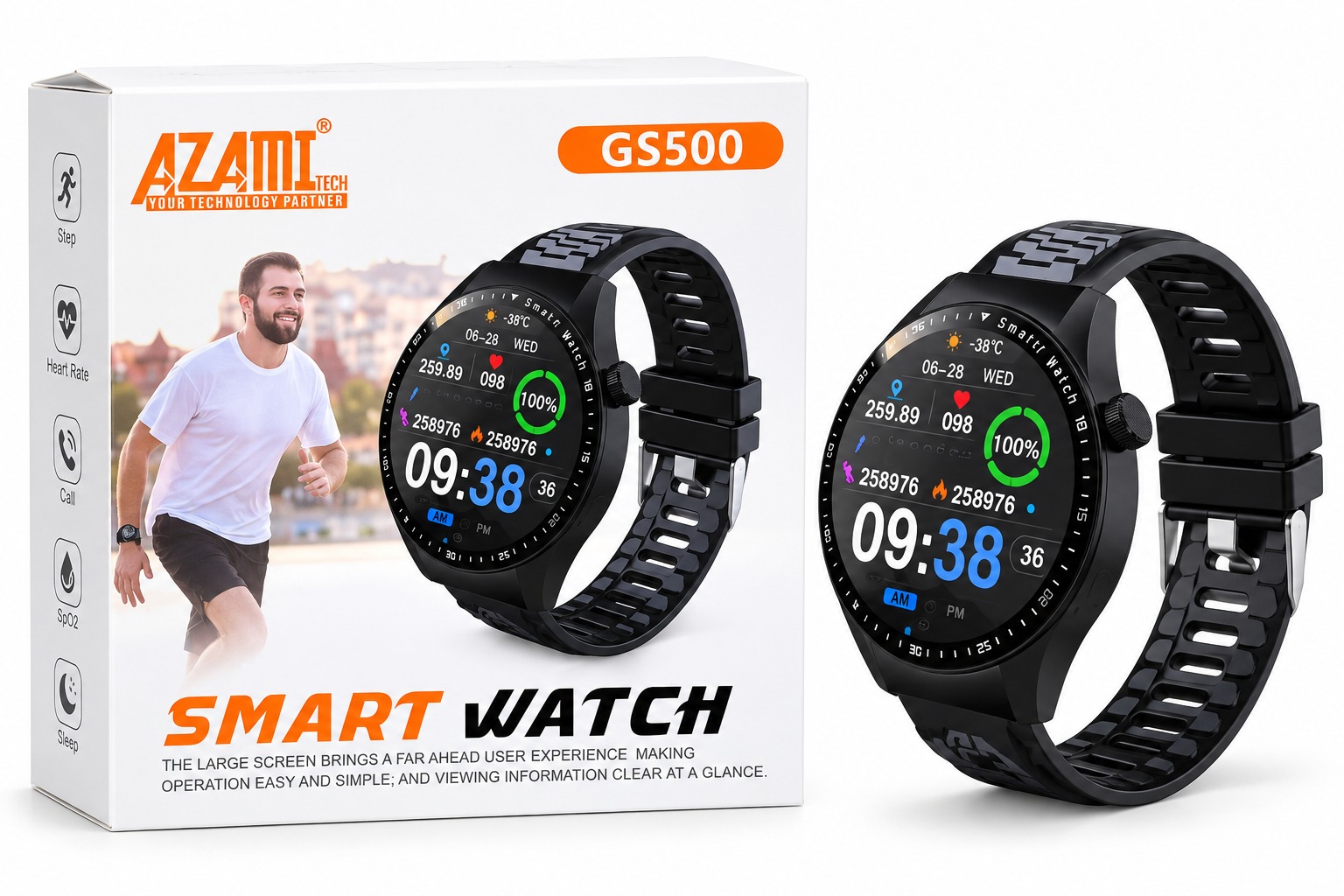 Montre Connectée AZAMI TECH