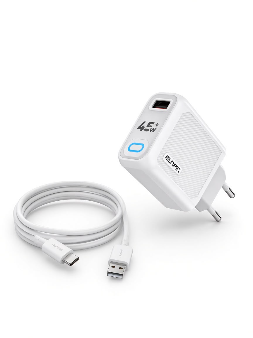 chargeur supin 45w fast charger