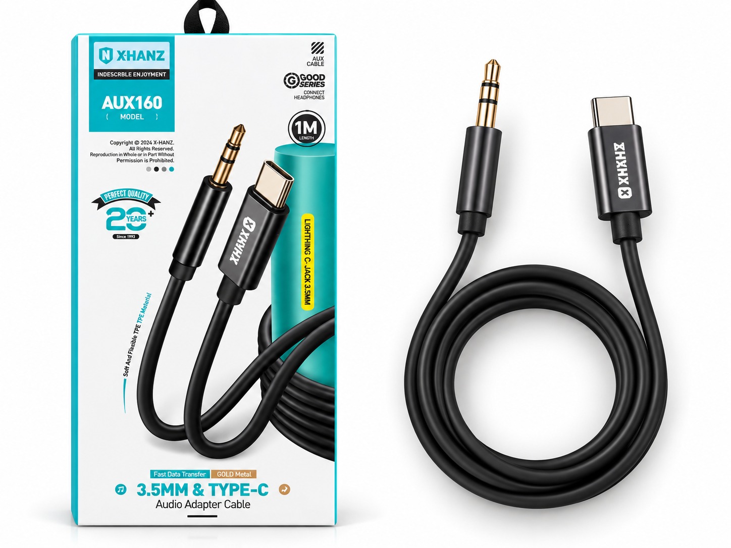 AUX160 - Type-C vers Jack 3.5mm